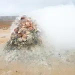 Hverir-07 Hverir Geothermal Area-Steam vent